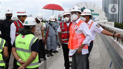 Foto Menhub Budi Karya Sumadi Tinjau Jembatan Bentang Panjang Dukuh