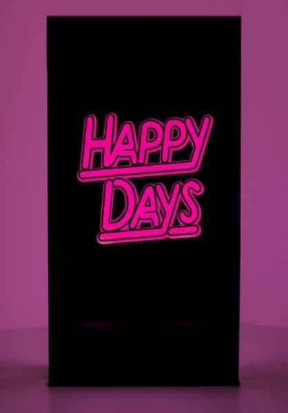 Happy Days Silhouette Panel Eph Creative Event Prop Hire