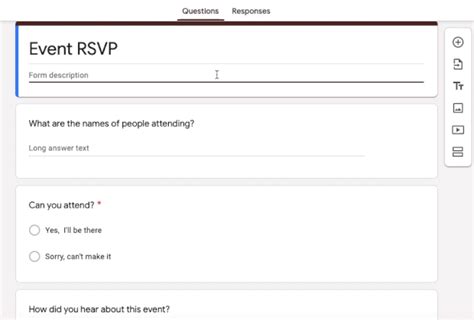 Rsvp Google Form Template - prntbl.concejomunicipaldechinu.gov.co