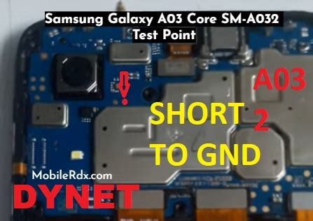 Samsung Galaxy A Core Sm A Isp Pinout Test Point To R Vrog NBKomputer