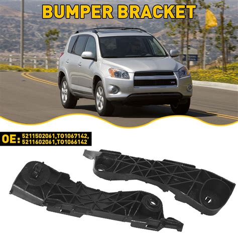 Left Right Side Bumper Support Bracket Bumper Retainer For