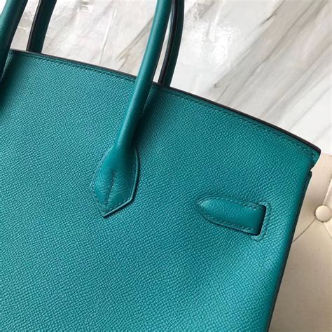 北京上海爱马仕铂金包35价格 Hermes Birkin 35cm 7F Blue Paon 孔雀蓝 Hermès Birkin kelly