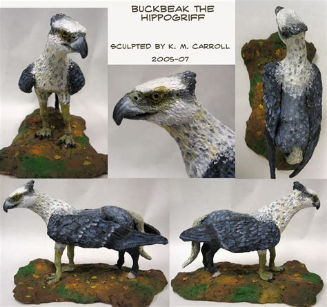 Buckbeak - sculpture by NetRaptor on DeviantArt