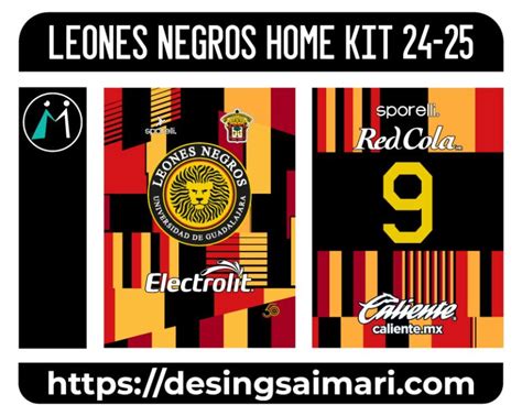 Leones Negros Home Kit 24 25 Desings Aimari