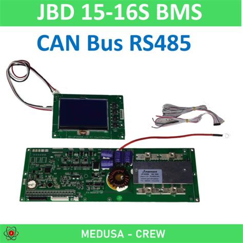 Jbd Bms Can Rs S Lifepo Batterie Management System A Mit