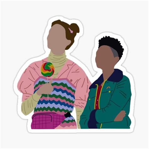 Lily Ola Sex Education Netflix Sticker For Sale By Ionaaaaa Redbubble
