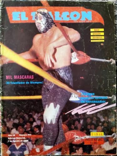 Lote De 5 Revistas De Lucha Libre Portadas Mil Máscaras en venta en