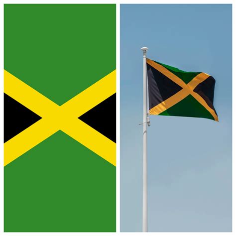 Jamaica flag: National symbol of Caribbean nation depicting heritage ...