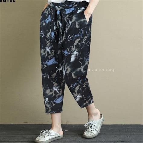 Jual Celana Bahan Wanita Jumbo Celana Baggy Pants Baggy Pants