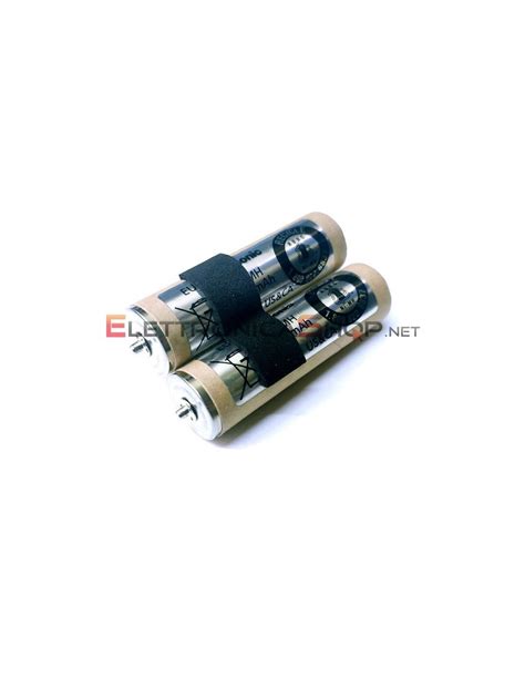 Coppia di batterie 1100mAh per rasoio Panasonic ER1611 ER1511 WER1511L2508