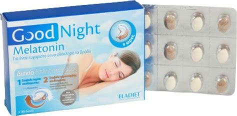 Eladiet Good Night Melatonin 30 ταμπλέτες - Skroutz.gr