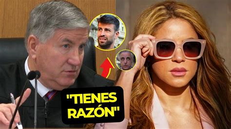 💥exclusiva Shakira AvergÜenza A Juez De España Tras Pactar Con Mensaje Sobre Su Inocencia En