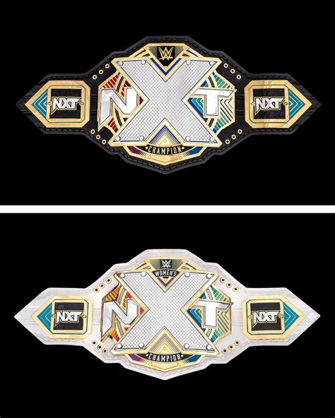 WWE NXT: Photos Of Newly Introduced Championship Belts Released