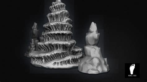 Cavern Formations - 3D Model by boneytoes