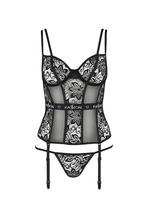 Strapscorsage aus Tüll und Spitze Corsagen Club Hot Fashion Odretto Highheels