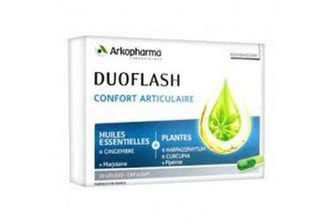 Pharmaservices Compl Ment Alimentaire Duoflash Confort Articulaire