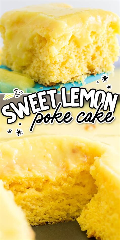 Lemon Poke Cake Poke Cake Lemon Poke Cake Poke Cake Recipes