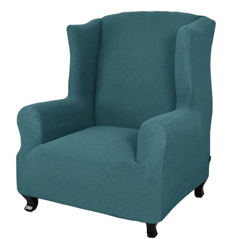 Stretch Chair Slipcover Piece Wing Chair Cover Living Room Slipcovers