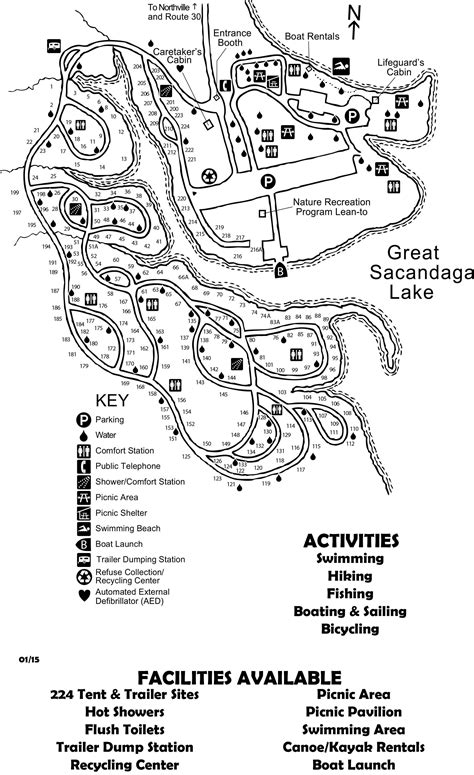 Northampton Beach Campground Map