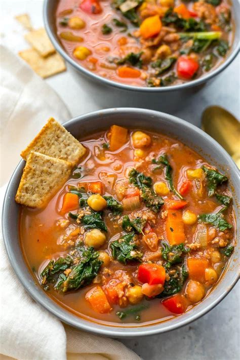 Slow Cooker Tuscan Sausage And Kale Soup The Girl On Bloor