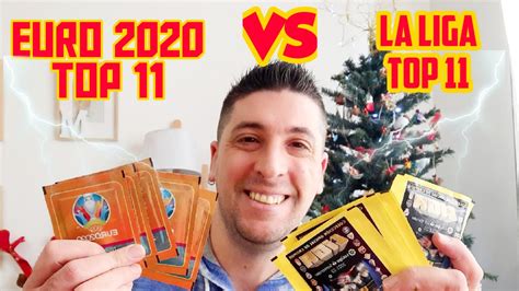 Calciatori Panini Challenge Top 11 Euro 2020 Vs Top 11 La Liga 2021