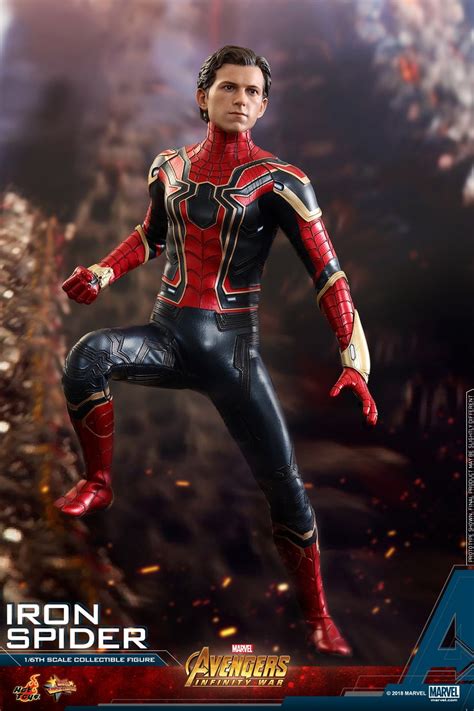 Hot Toys Marvel Avengers Infinity War Iron Spider Figures