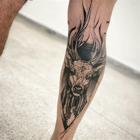 Deer Tattoo Design