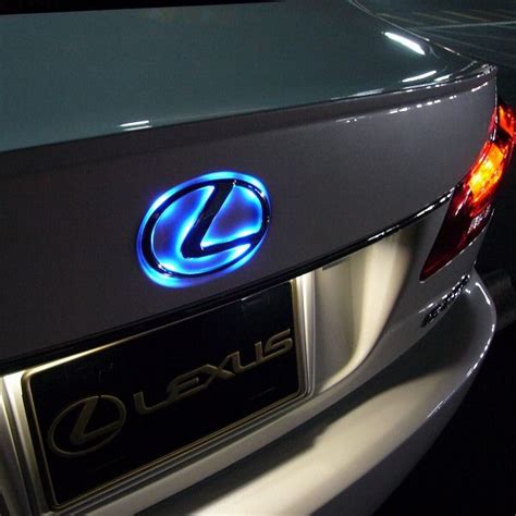 Illuminated Lexus Light Up Emblem Glow Logo Carledlogo