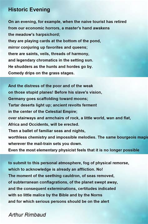 Arthur Rimbaud Poems Poemhunter Com 4