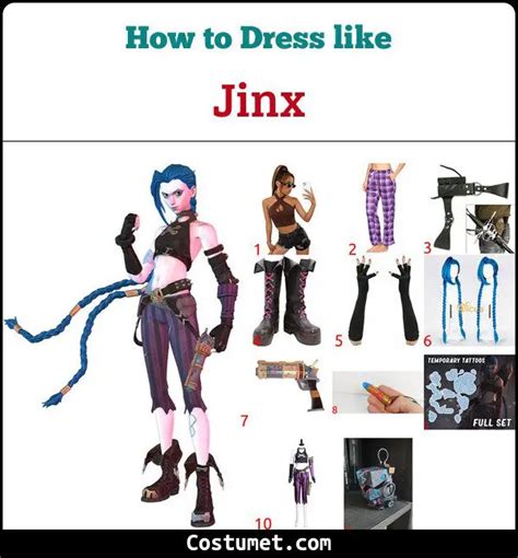 Jinx Arcane Costume For Halloween