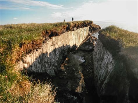 Permafrost | Coastal erosion reveals the extent of ice-rich … | Flickr 