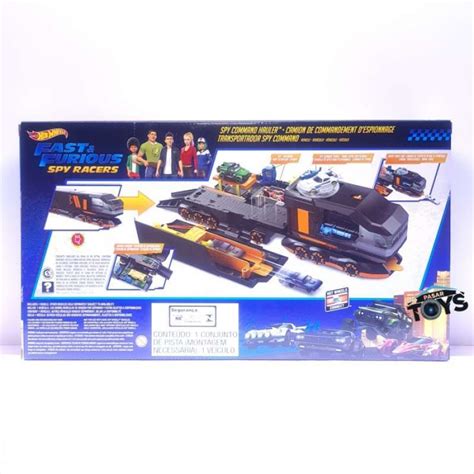 Promo Hot Wheels Fast Furious Spy Command Hauler Playset Transporter Diskon 23 Di Seller