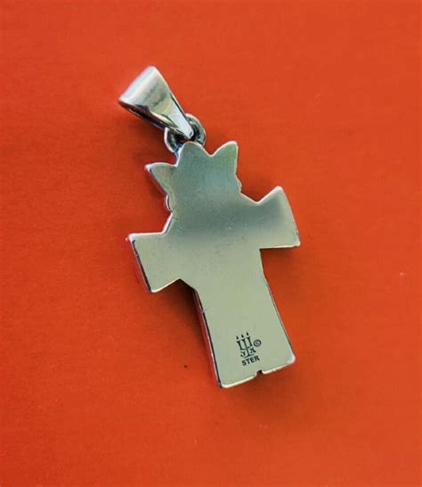 Retired James Avery Crown Alpha Omega Handshake Cross Pendant Neat Ebay