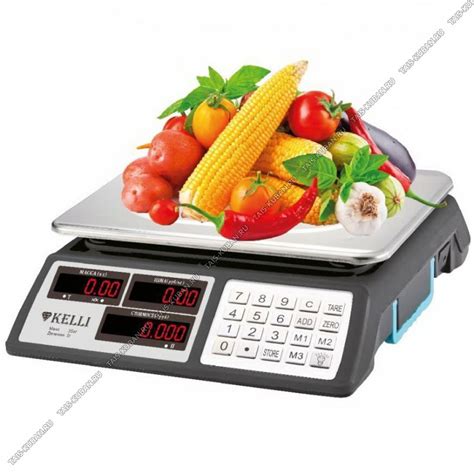 Весы электронные ТОРГОВЫЕ 35кг,серебр, деление 2 гр, счётчик цены ...