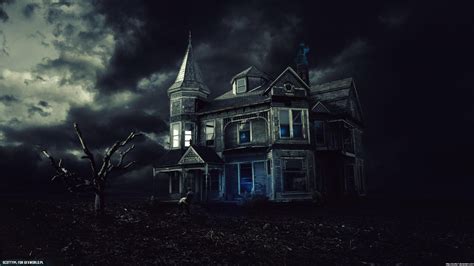 Haunted House Wallpaper X