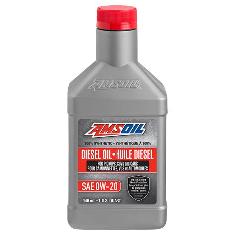 Synthetic Diesel Oil Sae 0w 20 Dp020qtc Ea Amsoil Canada