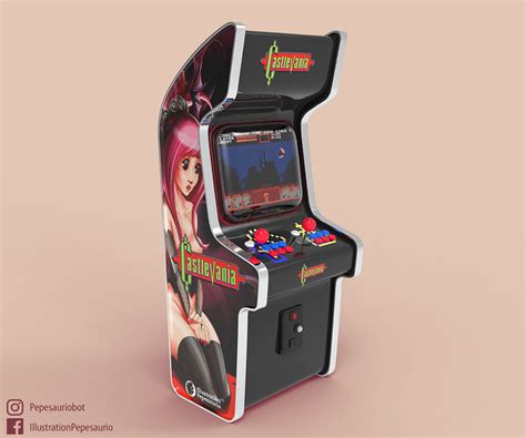 Arcade design Castlevania on Behance