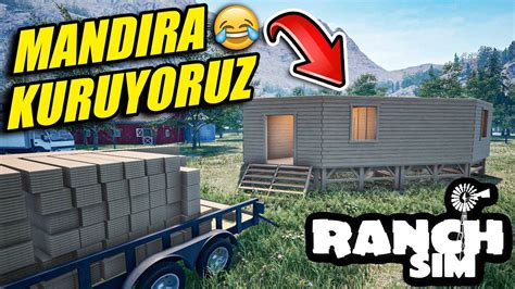 SÜt ÜrÜnlerİ Ve Et ÜrÜnlerİ Yapimi İÇİn Yer Yapiyoruz Ranch Simulator