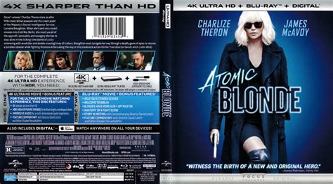 Atomic Blonde R K UHD Blu Ray Cover DVDcover