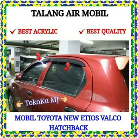 Promo Talang Air Mobil Etios Valco Model Slim Pintu Full Set Diskon