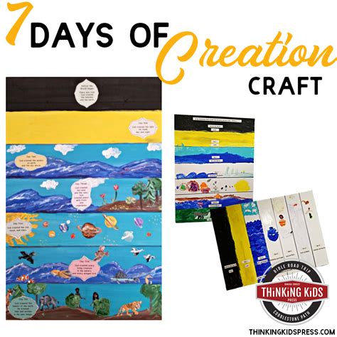 7 Days of Creation Printable and Craft - Thinking Kids