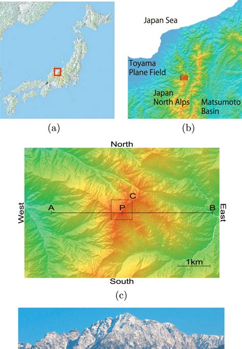 Japanese Alps Map