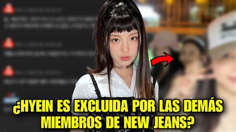 HYEIN ES EXCLUIDA POR LAS DEMÁS MIEMBROS DE NEW JEANS YOUNG MI