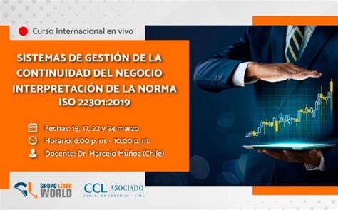 Curso Gestión de la Continuidad del Negocio ISO 22301 Joinnus