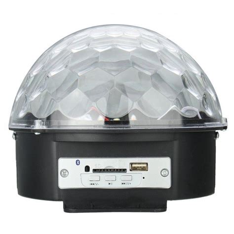 Светодиодный диско шар Crystall Magic Ball Light с пультом LED ...