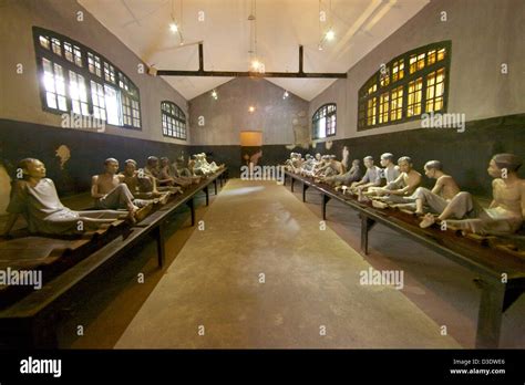 Inside Of The Hoa Lo Prison Hanoi Vietnam Stock Photo Alamy