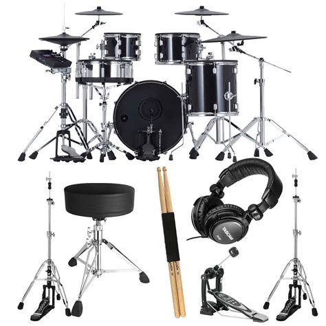 Roland VAD507 V-Drums Acoustic Design Electronic Drum Set, DWCP3300A ...