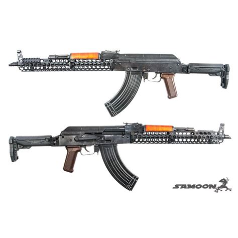 GHK AKM GBBR With Hexagon Handguard KPYK Style Stock