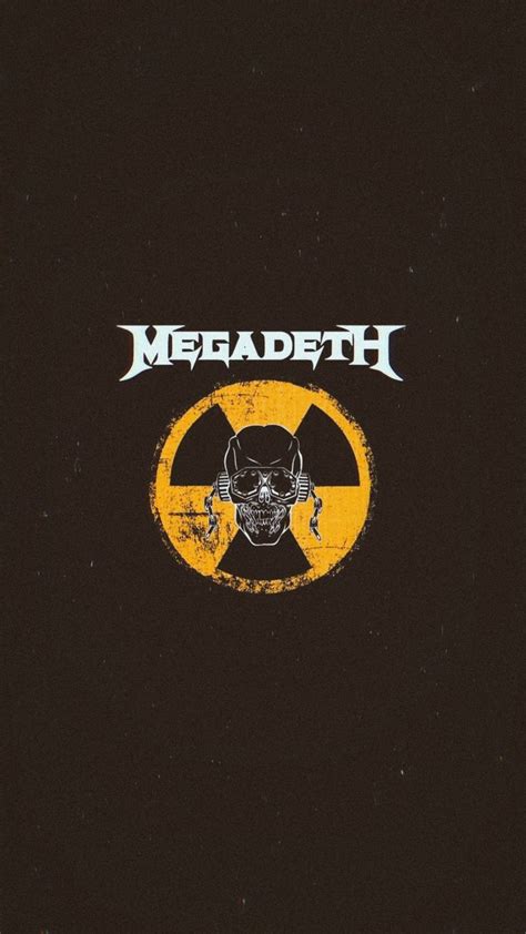 Megadeth Wallpaper Logo | Heavy metal art, Band wallpapers, Rock poster art