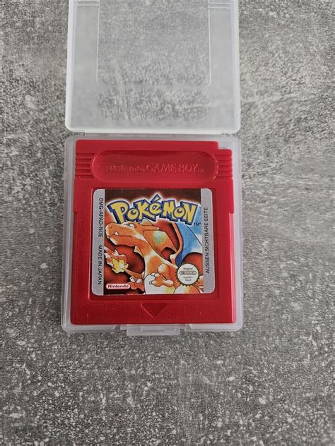 Pokemon Rote Edition Neue Speicherbatterie Nintendo Game Boy